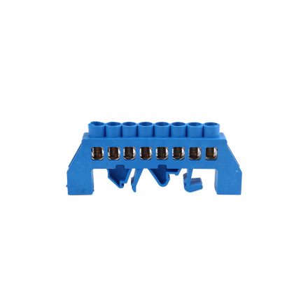 Szigetelt földelősín N8, kék