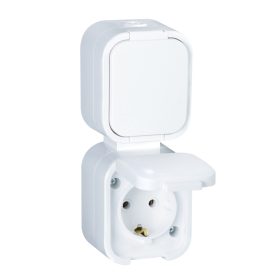 Hydra+ 2-es földelt dugalj, IP54