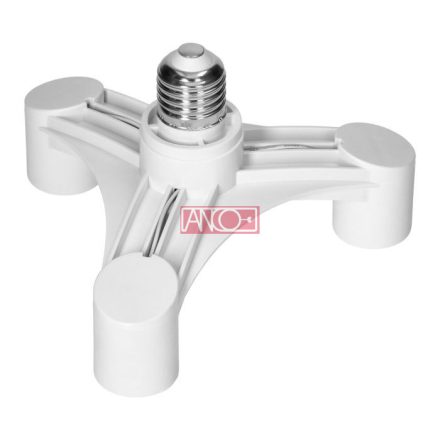 Foglalat átalakító E27-3xE27