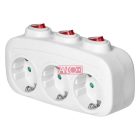 3-as elosztó adapter 