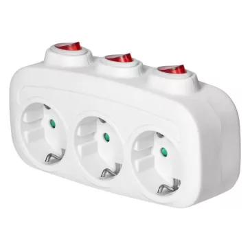 3-as elosztó adapter 