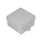 Kötődoboz 100x100x60mm IP67 perforált oldalfal