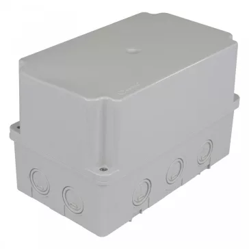 KÖTŐDOBOZ 130X220X140 IP67 MAGAS TETŐ, 8DB KIKÖNNYÍTÉS
