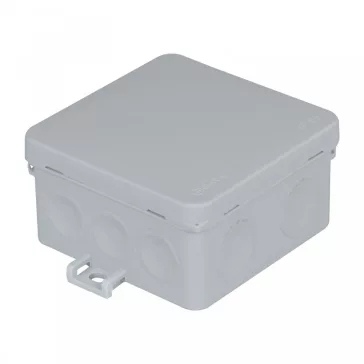 SZILIKONOS KÖTŐDOBOZ 75X75X45MM KÁBELBEVEZETŐ