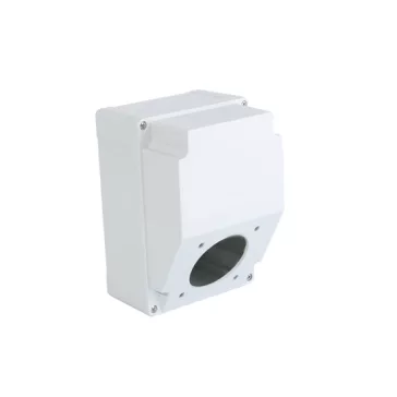   Üres ipari doboz 120×170mm fúrt 3 fázisú (75x75) aljzathoz