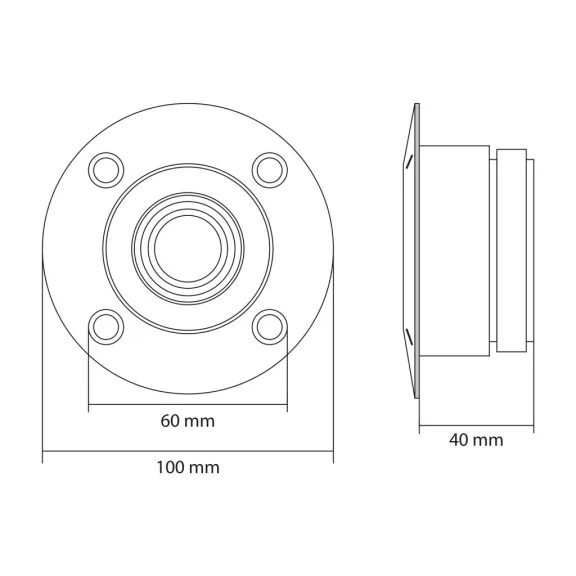 Dome - 1" - 70 W • 8 ohm Dome - 1" - 70 W • 8 ohm