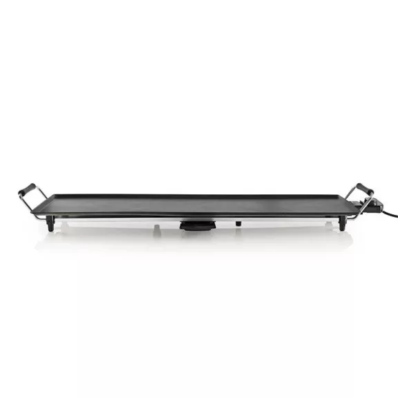 Nedis FCTE110EBK90 teppanyaki látvány grillsütő, 1800W, szabályozható hőmérséklet, csepptálca Nedis FCTE110EBK90 teppanyaki látvány grillsütő, 1800W, szabályozható hőmérséklet, csepptálca