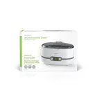 Nedis JECL110WT ultrahangos ékszertisztító, 180W, LED kijelző, időzítő funkció, rozsdamentes acél tartály