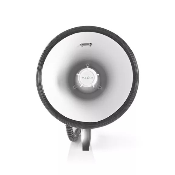 Nedis MEPH200WT megafon, beépített sziréna, hatótávolság 1500 m, 135dB, levehető mikrofon, 25W Nedis MEPH200WT megafon, beépített sziréna, hatótávolság 1500 m, 135dB, levehető mikrofon, 25W