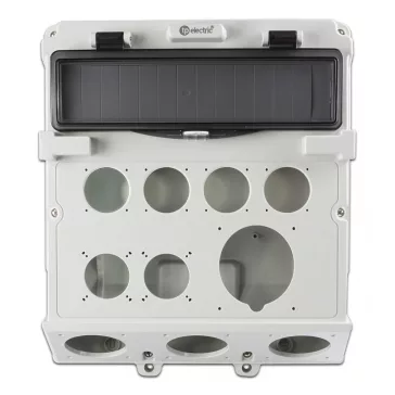 Üres ipari doboz 300x340 , IP44, 14 modulos,