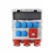 SZERELT IPARI DOBOZ 300X340, IP44, 6X(2P+F)+ 3X(5X32A)+1X(5X16A), 14 MODULOS