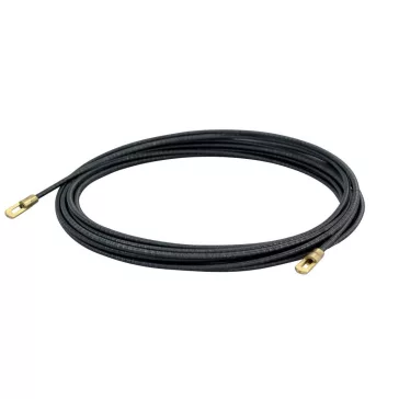   Behúzószalag spirál fém 10 m × 4 mm – Professzionális kábelbehúzó eszköz