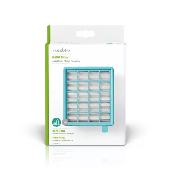 Nedis VCFI222HEP Philips HEPA filter / szűrőkészlet H13, PowerPro Compact FC8470, FC8471, FC8472, FC8473, FC8058/01