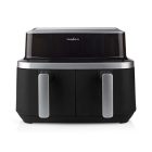 Nedis KAAF320BK dupla forrólevegős légkeverős sütő, 2x4.2l, 2600W