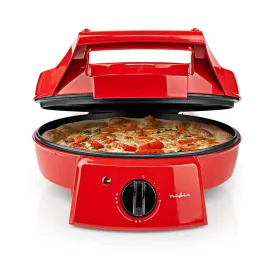   Nedis pizza- és grillsütő ,30 cm ,Állítható hőmérséklet-szabályozás ,1800 W