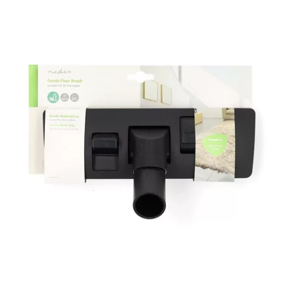 Nedis VCBR110CF32 univerzális kombinált padlókefe, porszívó fej, átnérő: 32 mm Nedis VCBR110CF32 univerzális kombinált padlókefe, porszívó fej, átnérő: 32 mm