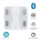 Nedis BTHPS11WT Bluetooth® okos személy mérleg, max. terhelés 180kg, Android™ / IOS