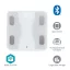 Nedis BTHPS11WT Bluetooth® okos személy mérleg, max. terhelés 180kg, Android™ / IOS