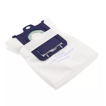   Electrolux gyári porzsák, E201S, 4 db, 50% - al hosszabb élettartam, S-bag