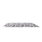 Nedis CHFI210MI univerzális páraelszívó (filter) zsírszűrő, 57 x 47 cm, telítettségjelző