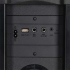 Nedis SPPT2480BK bluetooth hangszóró, 2x 5.25" mélynyomó, 2 x 2" magassugárzó, 240W, 5 óra lejátszási idő, akku