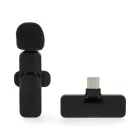Nedis MICW110BK vezeték nélküli mikrofon, használható Notebook / Okostelefon / Tablet,  USB Type-C™