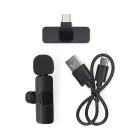 Nedis MICW110BK vezeték nélküli mikrofon, használható Notebook / Okostelefon / Tablet,  USB Type-C™