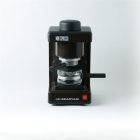 Szarvasi SZV-612/3 Mini presszókávéfőző, barna, 800W,  2 / 6 személyes kivitel, üveg kiöntő edény, zárócsavar