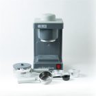 Szarvasi SZV-612/3 Mini presszókávéfőző, szürke, 800W,  2 / 6 személyes kivitel, üveg kiöntő edény, zárócsavar