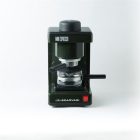 Szarvasi SZV-612/3 Mini presszókávéfőző, olajzöld, 800W,  2 / 6 személyes kivitel, üveg kiöntő edény, zárócsavar