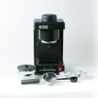 Szarvasi SZV-612/3 Mini presszókávéfőző, olajzöld, 800W,  2 / 6 személyes kivitel, üveg kiöntő edény, zárócsavar