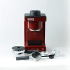 Szarvasi SZV-612/3 Mini presszókávéfőző, bordó,  800W,  2 / 6 személyes kivitel, üveg kiöntő edény, zárócsavar