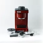Szarvasi SZV-612/3 Mini presszókávéfőző + SZV102 Öko vízkőoldó szett, bordó, 800W, 2/6 személyes kivitel