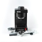 Szarvasi SZV-612/3 Mini presszókávéfőző, fekete,  800W,  2 / 6 személyes kivitel, üveg kiöntő edény, zárócsavar