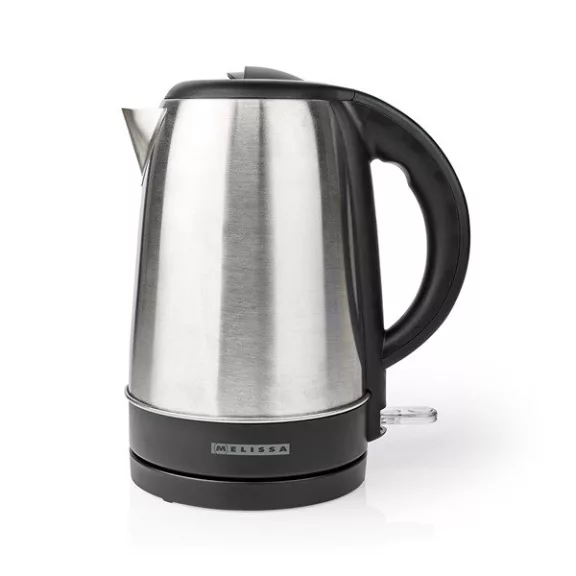 MELISSA vízforraló 2200W, 1,7 l, rozsdamentes acél, 360°-ban forgatható, Rejtett fűtőszál, Strix® vezérlő MELISSA vízforraló 2200W, 1,7 l, rozsdamentes acél, 360°-ban forgatható, Rejtett fűtőszál, Strix® vezérlő