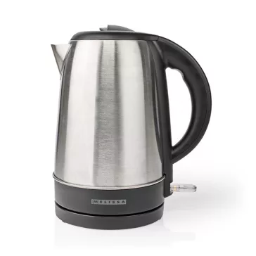   MELISSA vízforraló 2200W, 1,7 l, rozsdamentes acél, 360°-ban forgatható, Rejtett fűtőszál, Strix® vezérlő