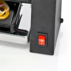 MELISSA raclette - gourmet - grill sütő, 2 személyes, 400 W | 23 x 10 cm | Tapadásmentes bevonat