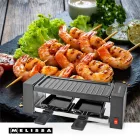 MELISSA raclette - gourmet - grill sütő, 2 személyes, 400 W | 23 x 10 cm | Tapadásmentes bevonat