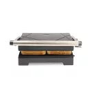 MELISSA Panini grillsütő 1000 W fekete, tapadásmentes bevonat és túlmelegedés elleni védelem