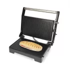 MELISSA Panini grillsütő 1000 W fekete, tapadásmentes bevonat és túlmelegedés elleni védelem