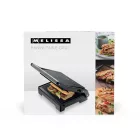 MELISSA Panini grillsütő 1000 W fekete, tapadásmentes bevonat és túlmelegedés elleni védelem