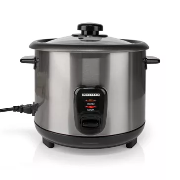  MELISSA rizsfőző, 1,5 l | 500 W | Tapadásmentes bevonat | Kivehető tál | Párolókosár | Melegen tartó funkció