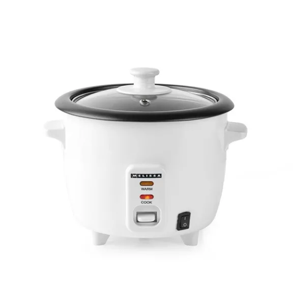 MELISSA rizsfőző, 0,6 l | 300 W | Tapadásmentes bevonat | Kivehető tál | Automatikus kikapcsolás MELISSA rizsfőző, 0,6 l | 300 W | Tapadásmentes bevonat | Kivehető tál | Automatikus kikapcsolás