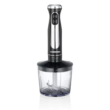   MELISSA botmixer készlet, 600 W | 2 sebességfokozat | Változtatható sebességbeállítás | Mini aprító | Habverő | Turmix