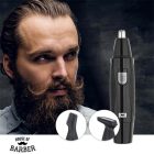 MELISSA orrszőr vágó készlet 1,5 W, 3 cserélhető fej, Ideális szemöldök, szakáll/pajesz és orr/fül szőrzet vágásához