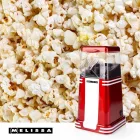MELISSA pattogatott kukorica (popcorn) készítő, 1200W, elkészítési idő 2-4 perc, forró levegő, piros/fehér