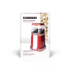 MELISSA pattogatott kukorica (popcorn) készítő, 1200W, elkészítési idő 2-4 perc, forró levegő, piros/fehér