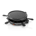 MELISSA raclette - gourmet - grill sütő, 6 személyes, 800 W | O 29 cm | Tapadásmentes bevonat