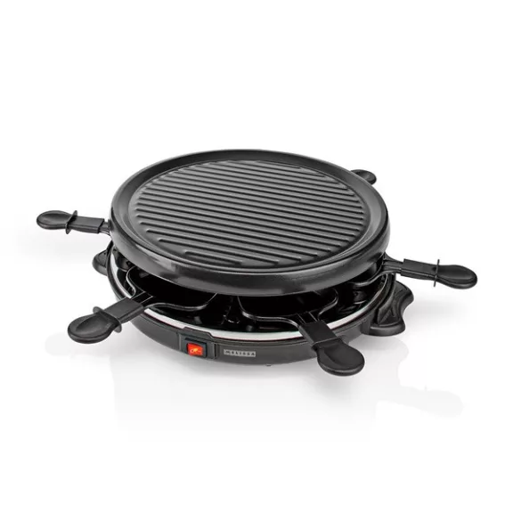 MELISSA raclette - gourmet - grill sütő, 6 személyes, 800 W | O 29 cm | Tapadásmentes bevonat