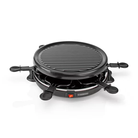 MELISSA raclette - gourmet - grill sütő, 6 személyes, 800 W | O 29 cm | Tapadásmentes bevonat